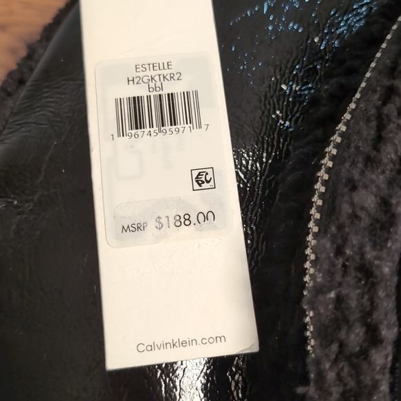 NWT $188 Calvin Klein Estelle Backpack black